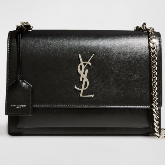 Sunset Medium YSL Crossbody Bag in Smooth Leather - used SEND ME UR OFFERS - Picture 9 of 9